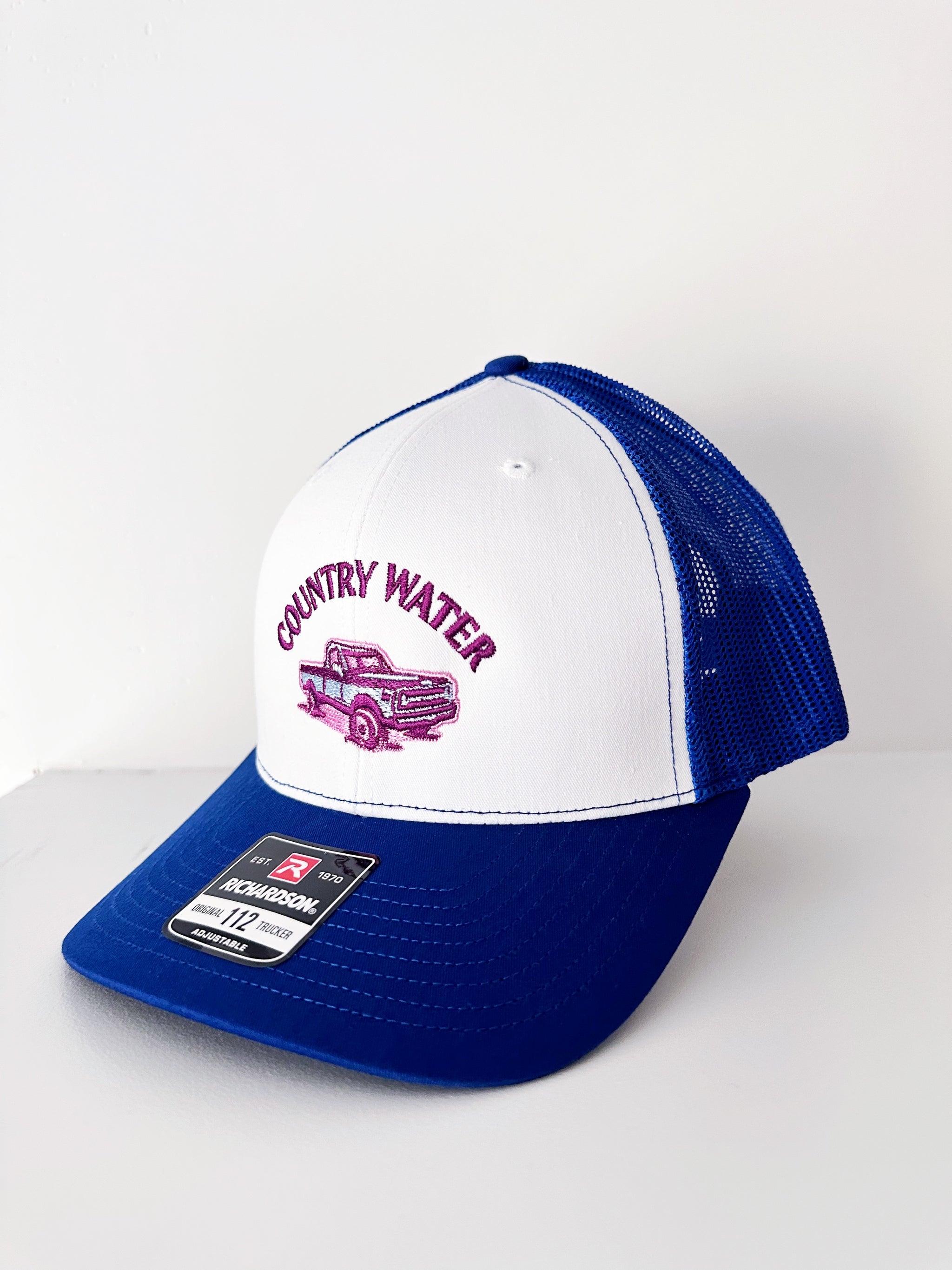 Blue Trucker Hat – Country Water